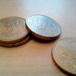 Euro falls