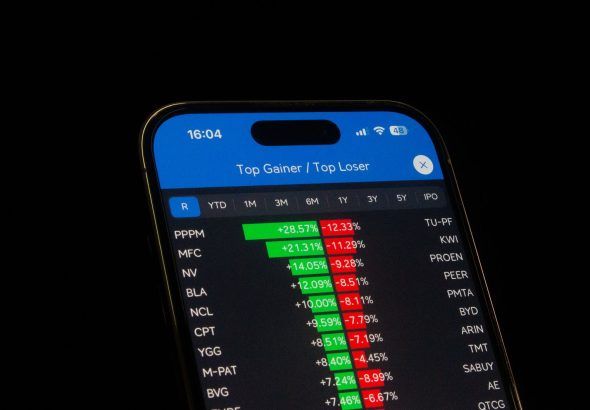 Logitech stock gains